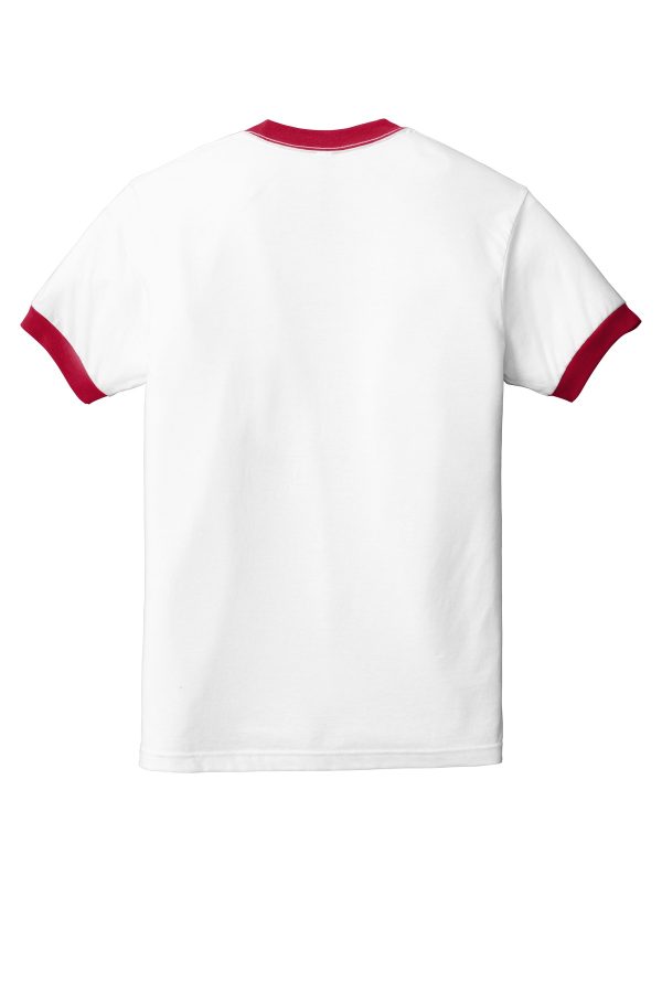 American Apparel ® Fine Jersey Ringer T-Shirt. 2410W - Image 2