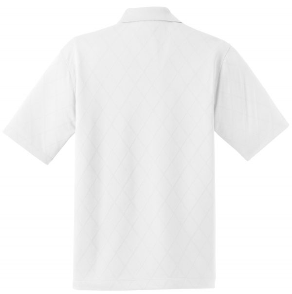 DISCONTINUED Nike Dri-FIT Cross-Over Texture Polo.  349899 - Image 4