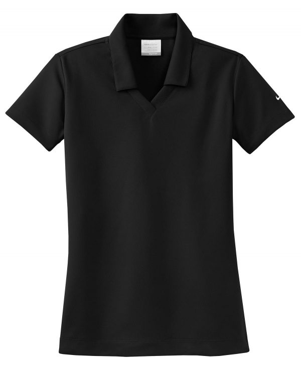 DISCONTINUED Nike Ladies Dri-FIT Micro Pique Polo. 354067 - Image 3