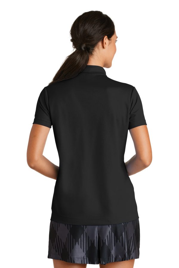 DISCONTINUED Nike Ladies Dri-FIT Micro Pique Polo. 354067 - Image 2