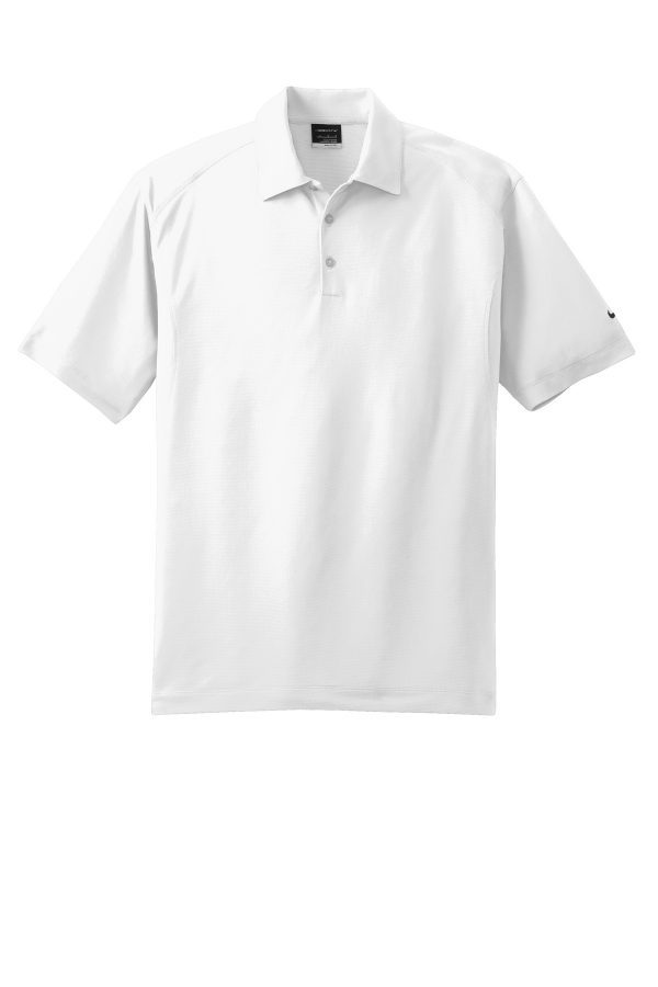 DISCONTINUED Nike Dri-FIT Mini Texture Polo - 378453 - Image 3