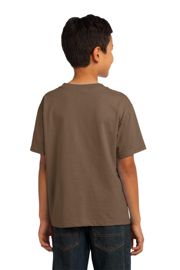 DISCONTINUED Fruit of the Loom Youth HD Cotton 100% Cotton T-Shirt. 3930B - Image 2