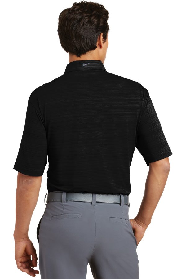 DISCONTINUED Nike Elite Series Dri-FIT Heather Fine Line Bonded Polo. 429438 - Image 2