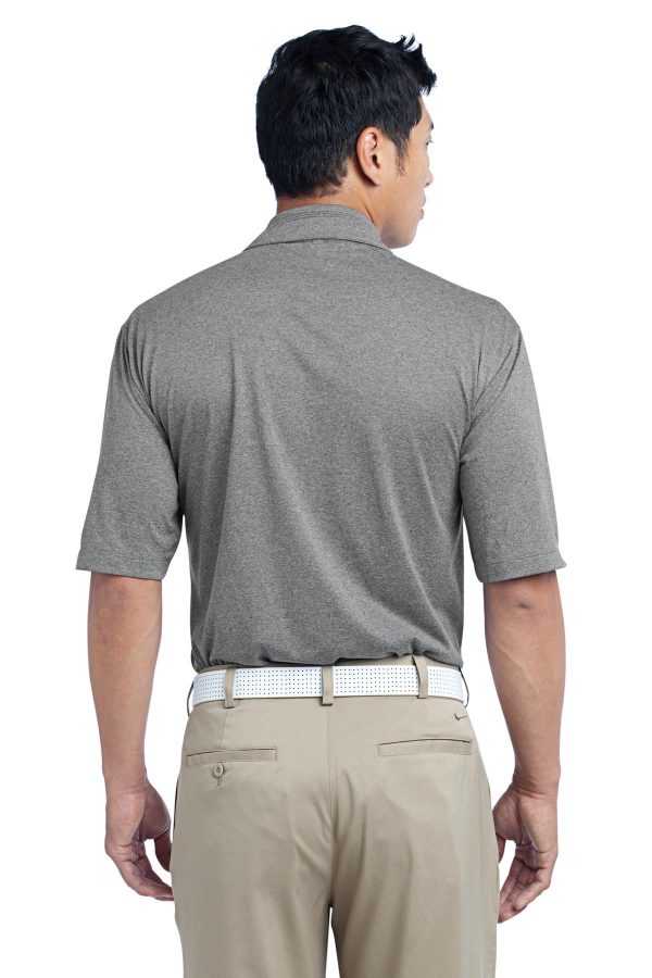 DISCONTINUED Nike Dri-FIT Heather Polo. 474231 - Image 2