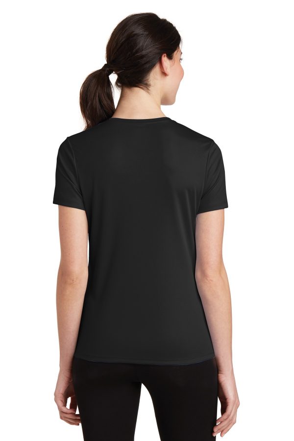 DISCONTINUED Hanes Ladies Cool Dri Performance T-Shirt. 4830 - Image 2