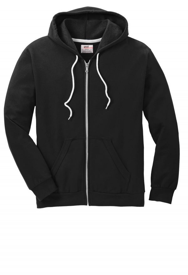 DISCONTINUED Anvil Full-Zip Hooded Sweatshirt. 71600 - Image 3