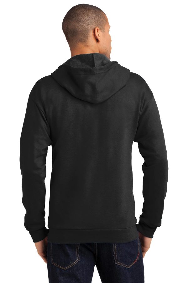 DISCONTINUED Anvil Full-Zip Hooded Sweatshirt. 71600 - Image 2