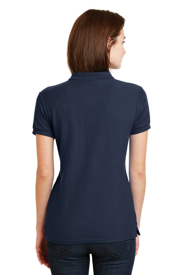 DISCONTINUED Gildan Ladies DryBlend 6-Ounce Double Pique Sport Shirt. 72800L - Image 2