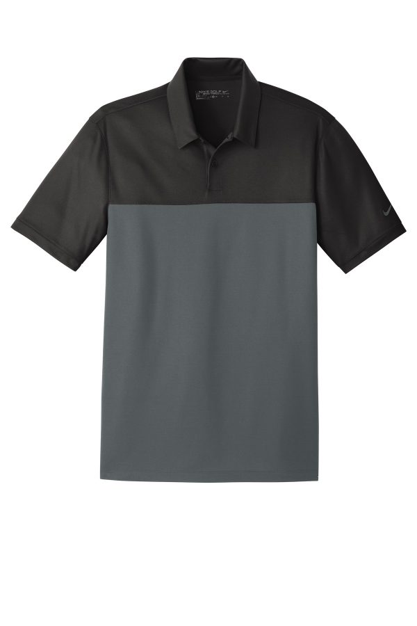 DISCONTINUED Nike Dri-FIT Colorblock Micro Pique Polo. 881655 - Image 3