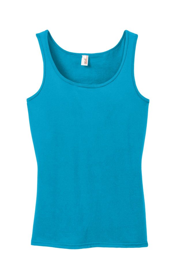 DISCONTINUEDAnvil Ladies 100% Combed Ring Spun Cotton Tank Top. 882L - Image 3