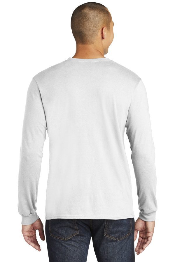 Gildan ® 100% Combed Ring Spun Cotton Long Sleeve T-Shirt. 949 - Image 4