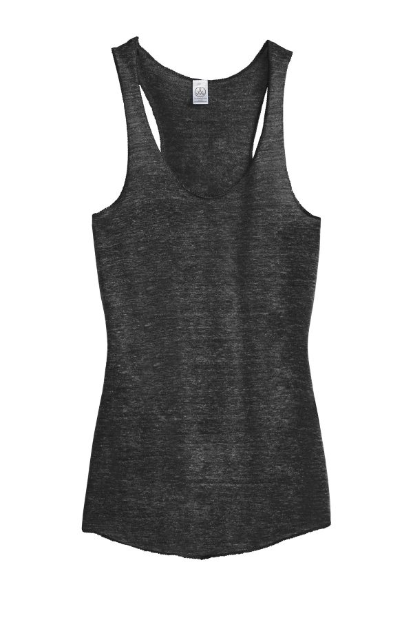 DISCONTINUED Alternative Women's Meegs Eco-Jersey Racer Tank. AA1927 - Image 3