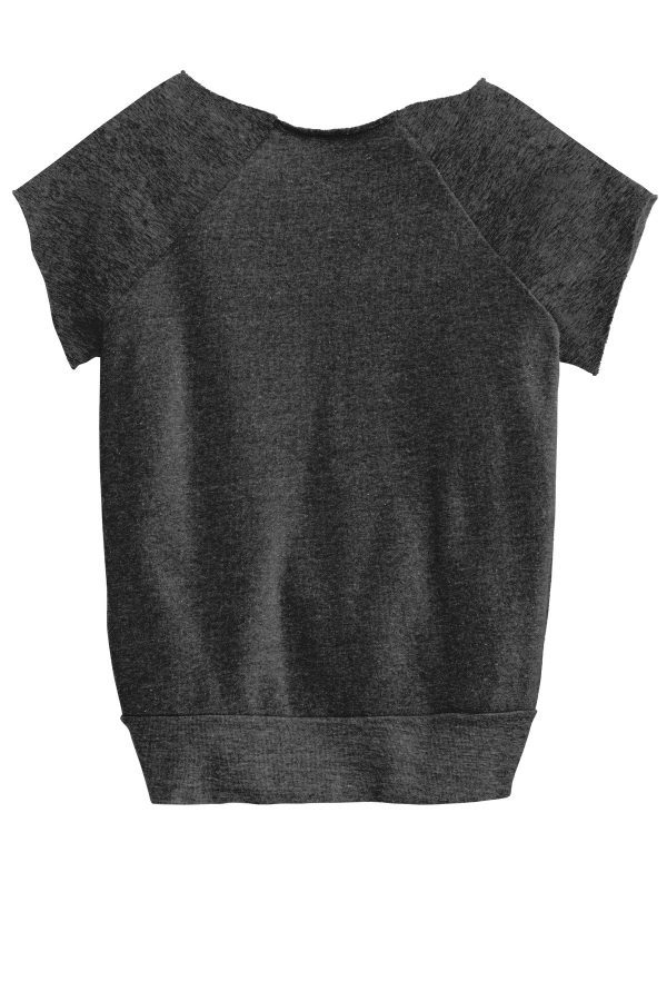 DISCONTINUED Alternative Women's Rehearsal Short Sleeve Pullover Sweatshirt. AA2823 - Image 4