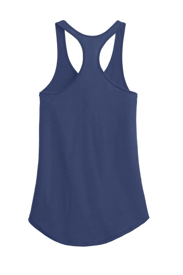 DISCONTINUED Alternative Women's Shirttail Satin Jersey Tank. AA4031 - Image 4