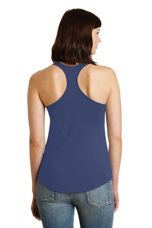 DISCONTINUED Alternative Women's Shirttail Satin Jersey Tank. AA4031 - Image 2