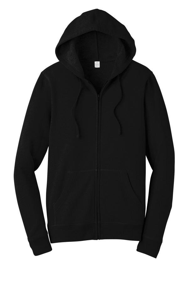 DISCONTINUED Alternative Indy Blended Fleece Zip Hoodie. AA8050 - Image 3