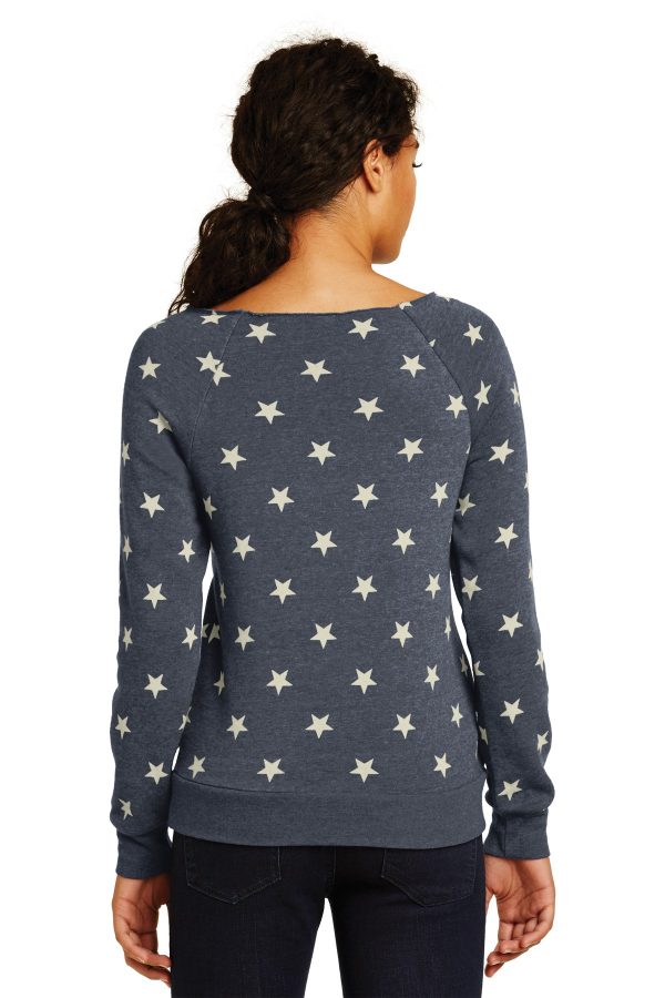 DISCONTINUED Alternative Women's Maniac Eco -Fleece Sweatshirt. AA9582 - Image 2