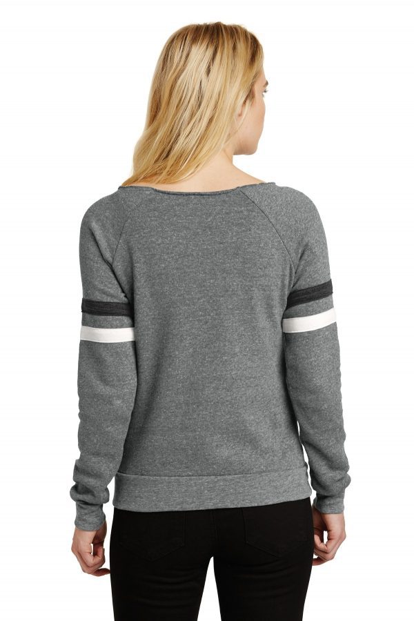 DISCONTINUED Alternative Women's Maniac Sport Eco-Fleece Sweatshirt. AA9583 - Image 2