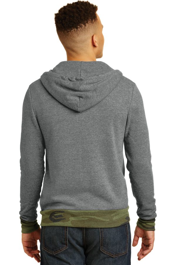 DISCONTINUED Alternative  Rocky Eco-Fleece Zip Hoodie. AA9590 - Image 2