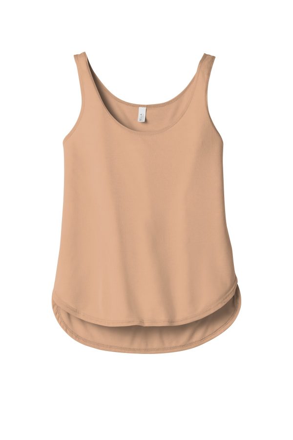 DISCONTINUED BELLA+CANVAS  Women's Flowy Side-Slit Tank. BC8802 - Image 2