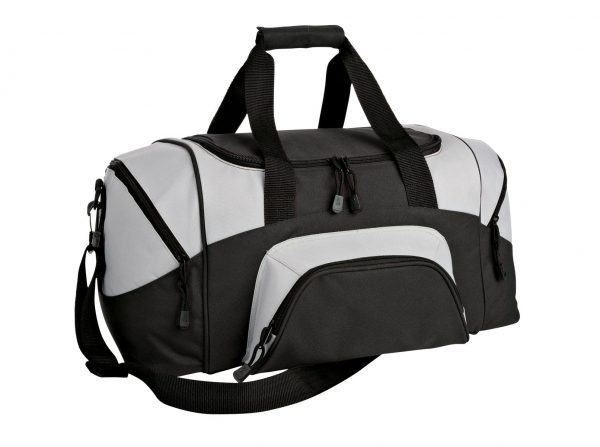 Port Authority Small Colorblock Sport Duffel. BG990S - Image 2