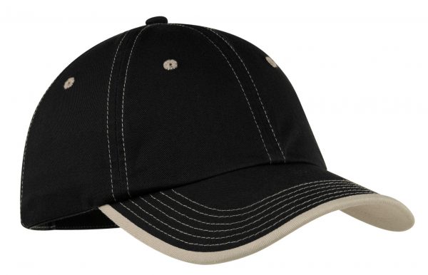 Port Authority Vintage Washed Contrast Stitch Cap.  C835 - Image 3