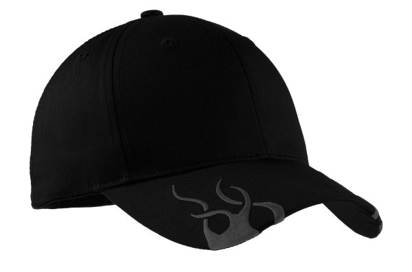 Port Authority Racing Cap with Flames.  C857