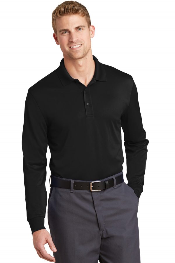 CornerStone Select Snag-Proof Long Sleeve Polo. CS412LS - Image 3