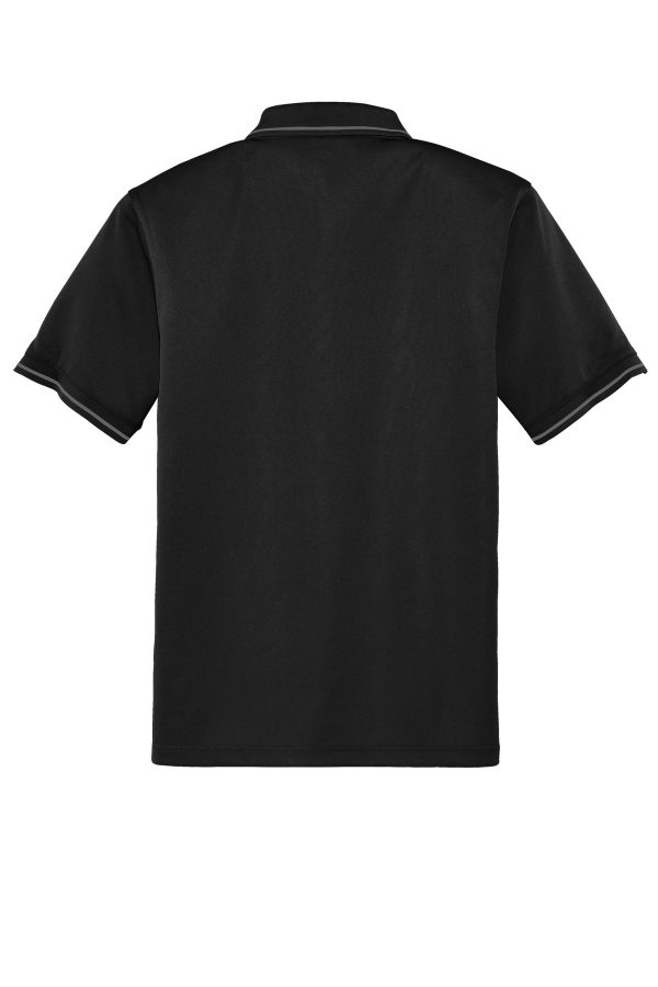 CornerStone Select Snag-Proof Tipped Pocket Polo. CS415 - Image 2