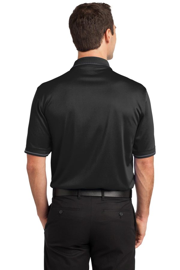 CornerStone Select Snag-Proof Tipped Pocket Polo. CS415 - Image 4