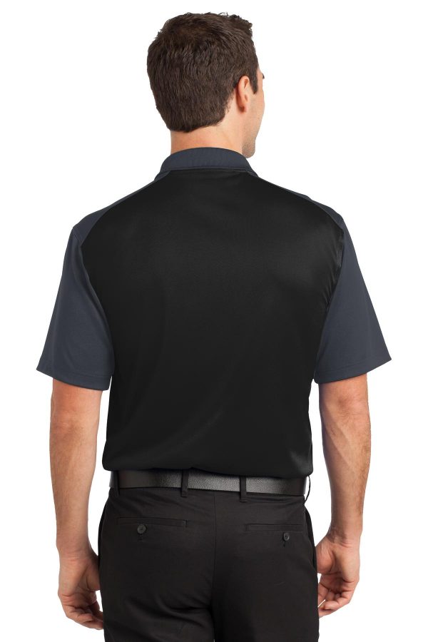 DISCONTINUED CornerStone Select Snag-Proof Blocked Polo. CS417 - Image 2