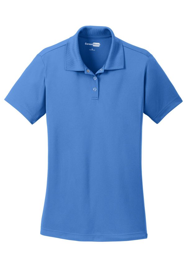 DISCONTINUED CornerStone Ladies Micropique Gripper Polo. CS422 - Image 3