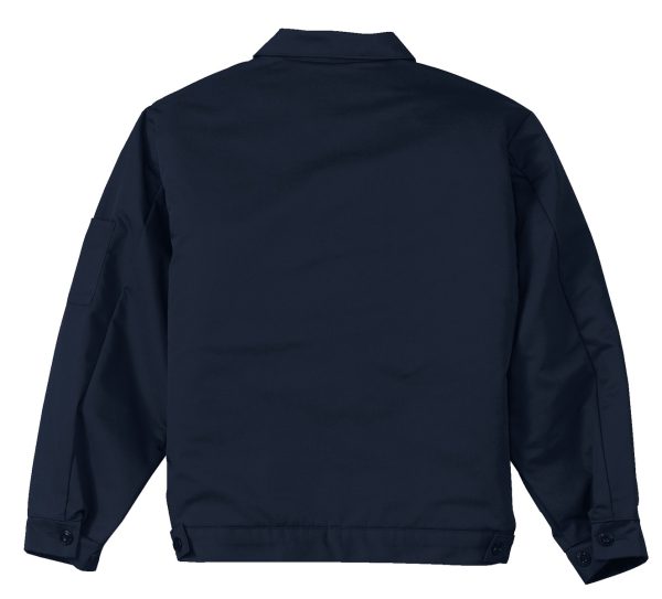 Red Kap® Slash Pocket Jacket.  CSJT22 - Image 2