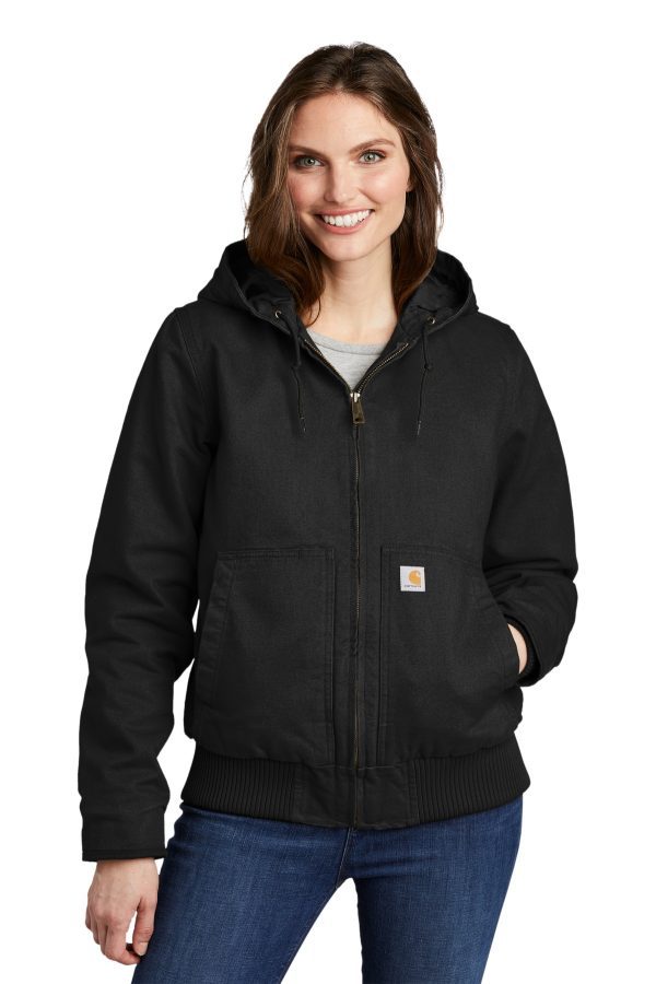 Carhartt Women's Washed Duck Active Jac. CT104053 - Image 3