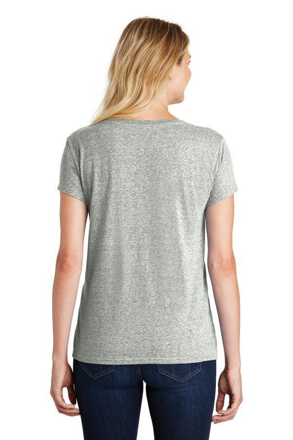 DISCONTINUED District  Women's Astro V-Neck Tee. DM465A - Image 2