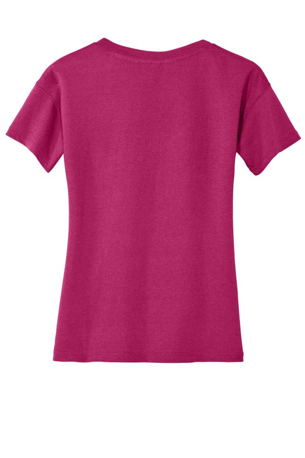 DISCONTINUED District Made - Ladies Modal Blend Relaxed V-Neck Tee. DM480 - Image 4