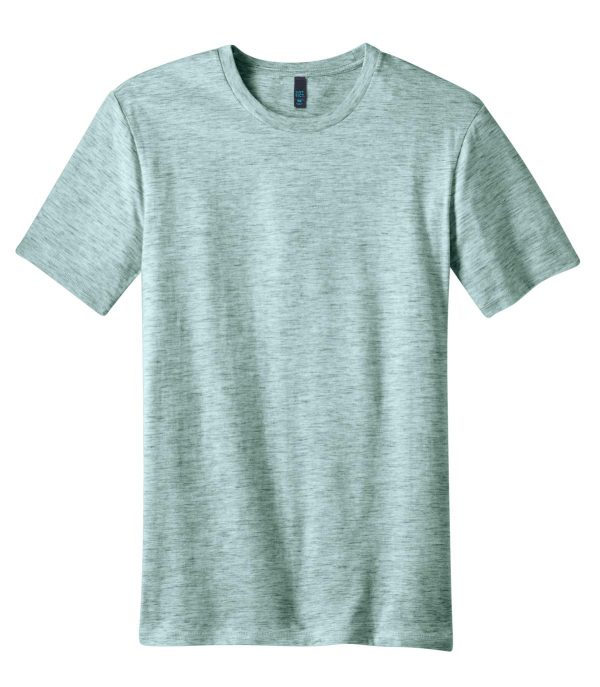 DISCONTINUED District - Young Mens Extreme Heather Crew Tee DT1000 - Image 3