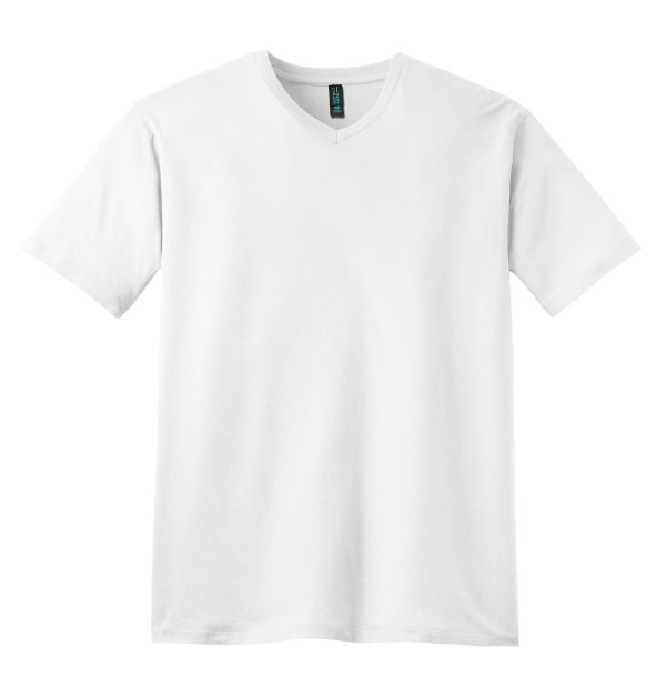 DISCONTINUED District Made Mens Perfect Weight V-Neck Tee. DT1170 - Image 3