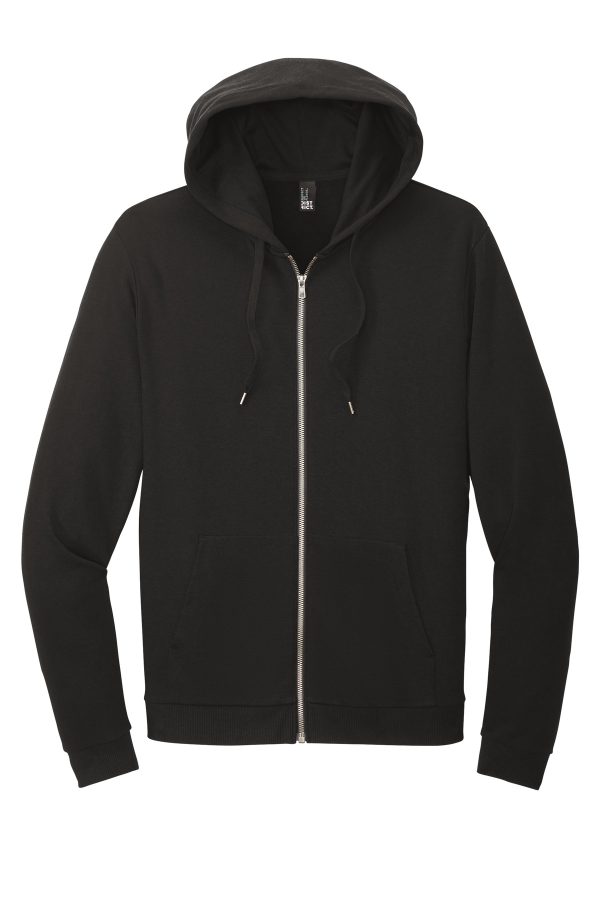 District Perfect Tri Fleece Full-Zip Hoodie DT1302