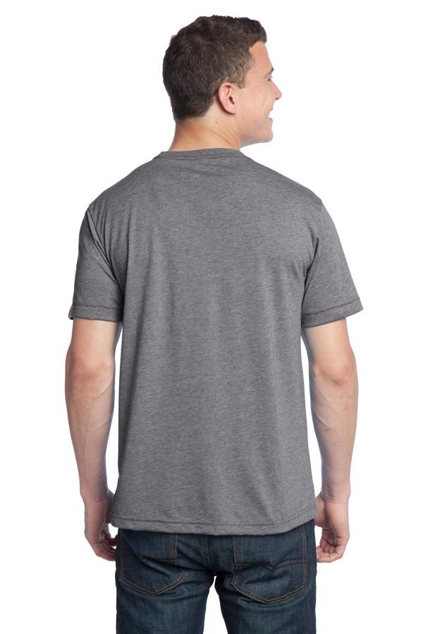 DISCONTINUED District - Young Mens Tri-Blend Crewneck Tee. DT142 - Image 2