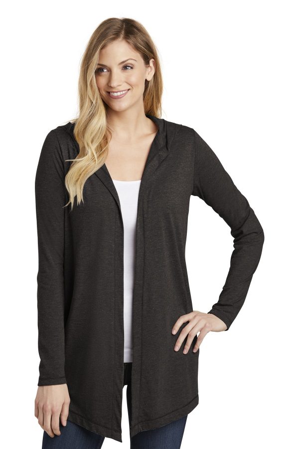 District  Women's Perfect Tri  Hooded Cardigan. DT156 - Image 3