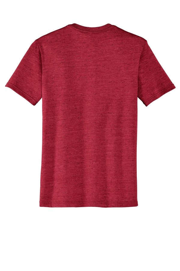 DISCONTINUED District - Young Mens Textured Notch Crew Tee. DT172 - Image 4