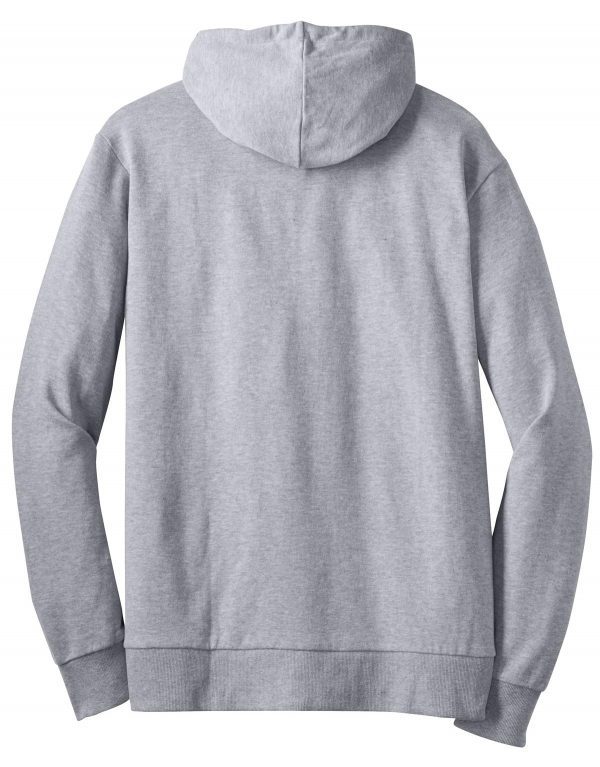 DISCONTINUED District - Young Mens Core Fleece Full-Zip Hoodie DT190 - Image 4