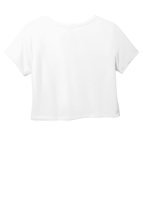 DISCONTINUED District Juniors Relaxed Crop Tee. DT2303 - Image 4