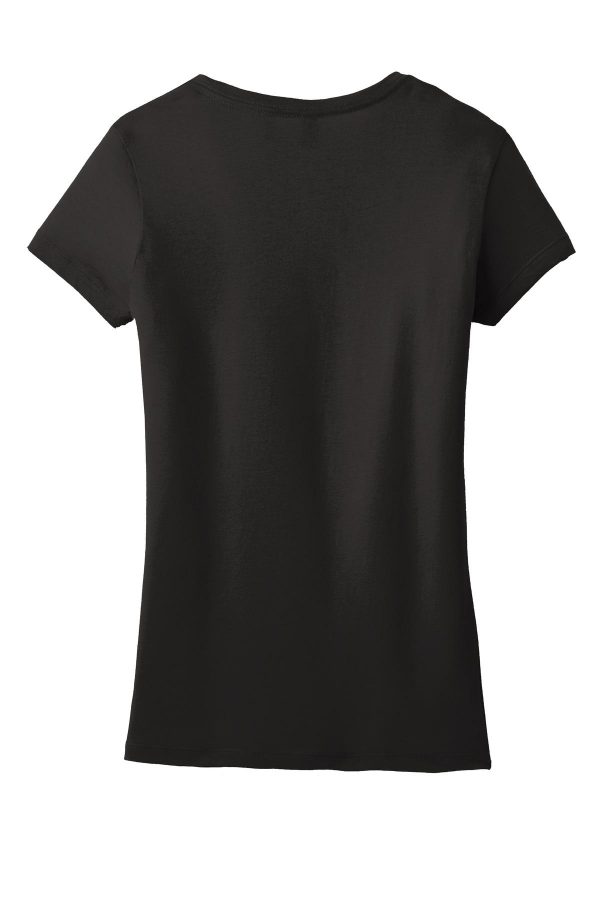 DISCONTINUED District Juniors Soft Wash V-Neck Tee. DT4501 - Image 4