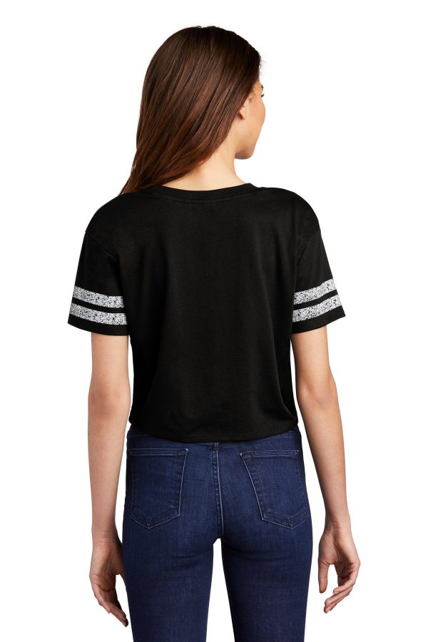 District ® Women's Scorecard Crop Tee DT488 - Image 3