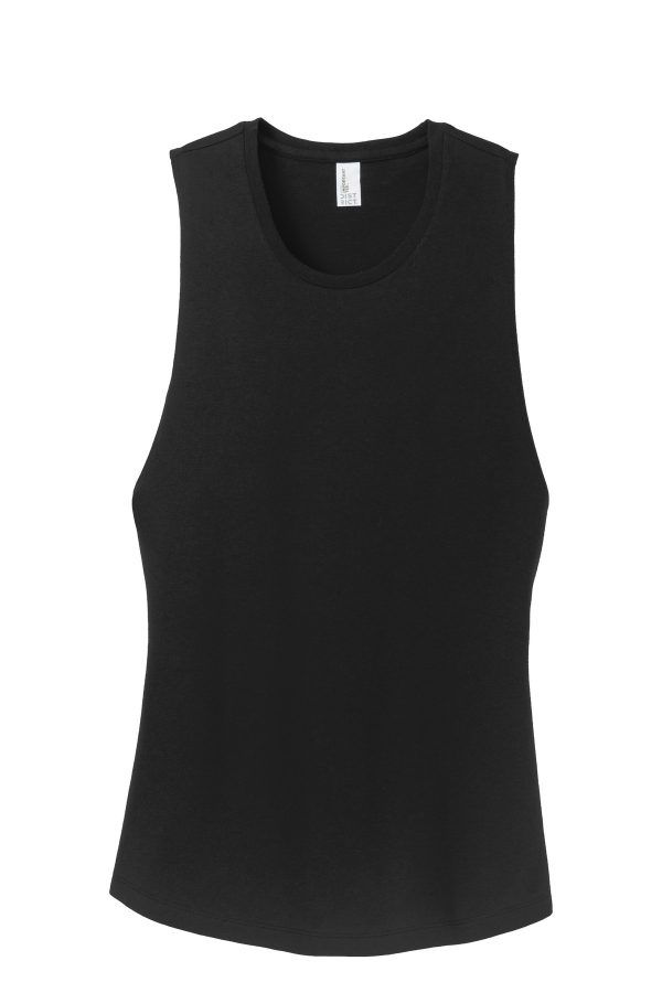 DISCONTINUED District Women's Fitted V.I.T. Festival Tank. DT6301 - Image 3