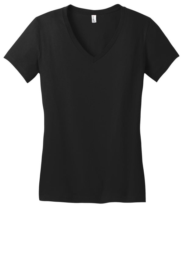 DISCONTINUED District - Juniors Very Important Tee V-Neck. DT6501 - Image 3