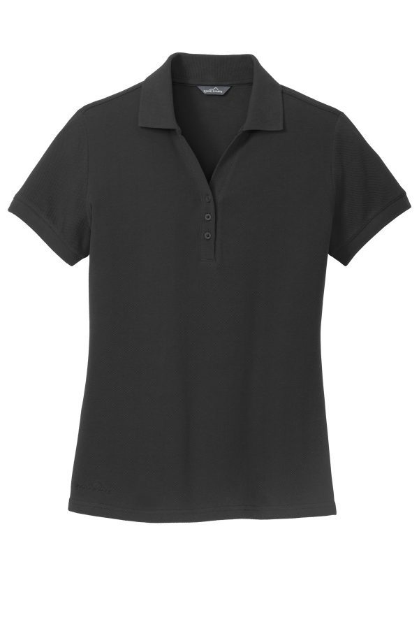 DISCONTINUED Eddie Bauer Ladies Cotton Pique Polo. EB101 - Image 3