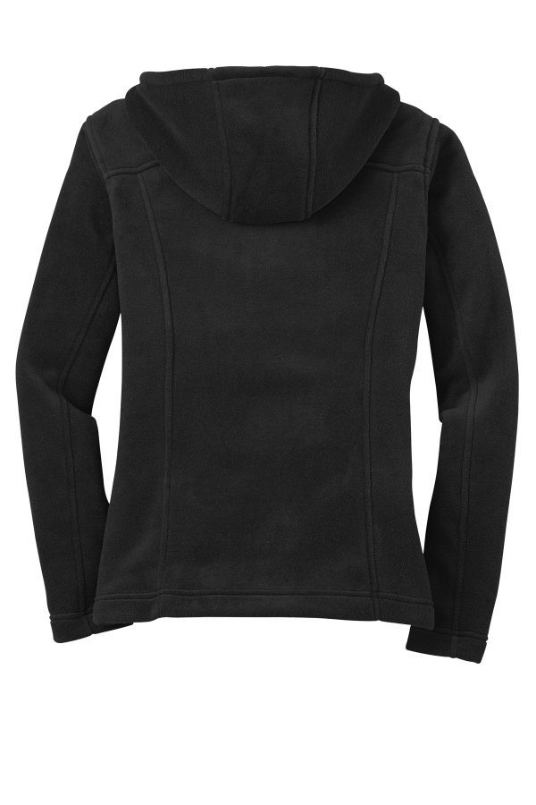 DISCONTINUED Eddie Bauer Ladies Hooded Full-Zip Fleece Jacket. EB206 - Image 4